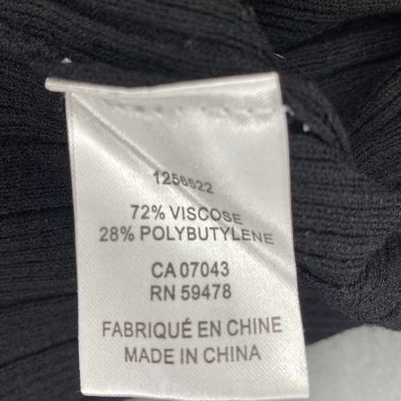 NWT House of Harlow 1960 Black Long Open Front Cardigan Size L - Picture 13 of 13